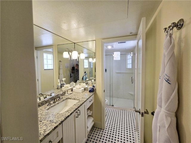 140 Estero Blvd Unit 2206, Fort Myers Beach, FL 33931 - bathroom with a stall shower and vanity