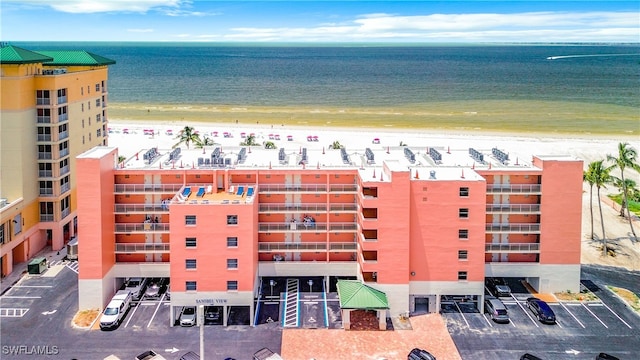 140 Estero Blvd Unit 2206, Fort Myers Beach, FL 33931 - bird's eye view of apartment complex / building and expansive coastline