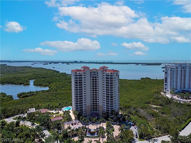4875 Pelican Colony Blvd Unit 1801, Bonita Springs, FL 34134 - drone / aerial view of a large body of water