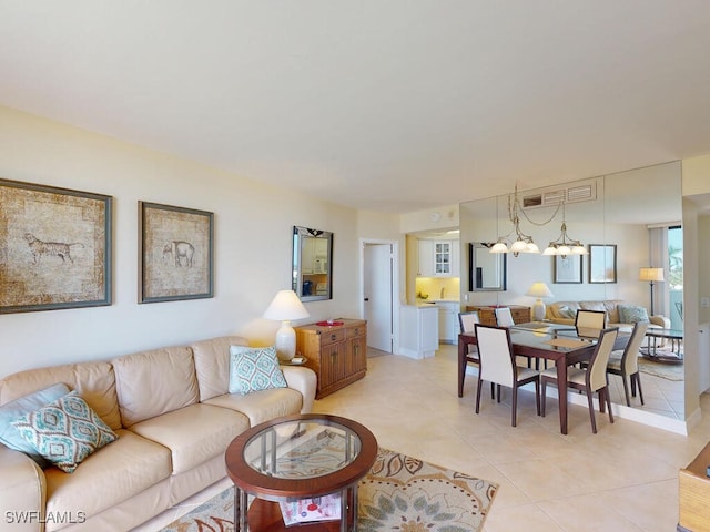 58 N Collier Blvd Unit 404, Marco Island, FL 34145 - living area featuring light tile patterned floors