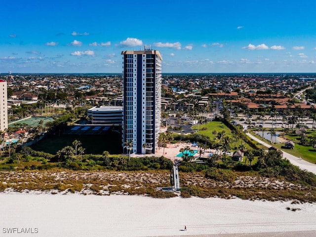 58 N Collier Blvd Unit 404, Marco Island, FL 34145 - bird's eye view of a pool
