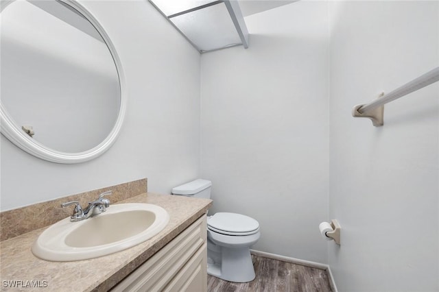 11140 Caravel Cir Unit 306, Fort Myers, FL 33908 - bathroom with vanity and wood finished floors