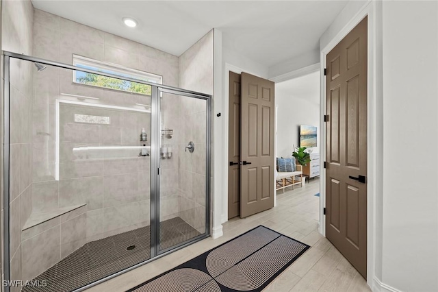 10581 Woodchuck Ln, Bonita Springs, FL 34135 - bathroom featuring a stall shower