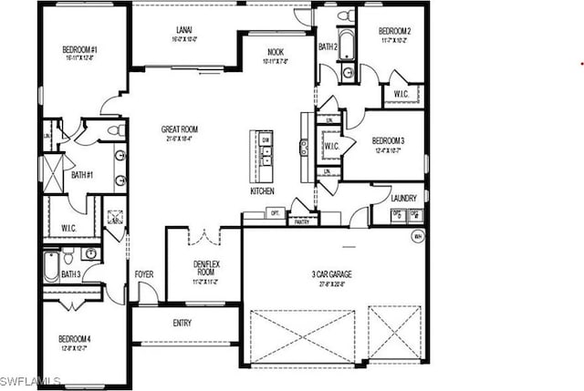 10581 Woodchuck Ln, Bonita Springs, FL 34135 - view of room layout