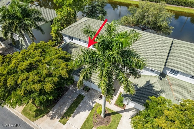 10058 Pacific Pines Ave, Fort Myers, FL 33966 - aerial view of property and surrounding area featuring a nearby body of water