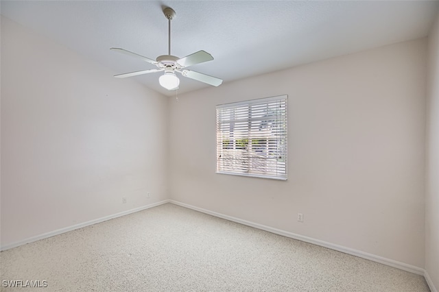 10058 Pacific Pines Ave, Fort Myers, FL 33966 - carpeted empty room featuring baseboards and ceiling fan