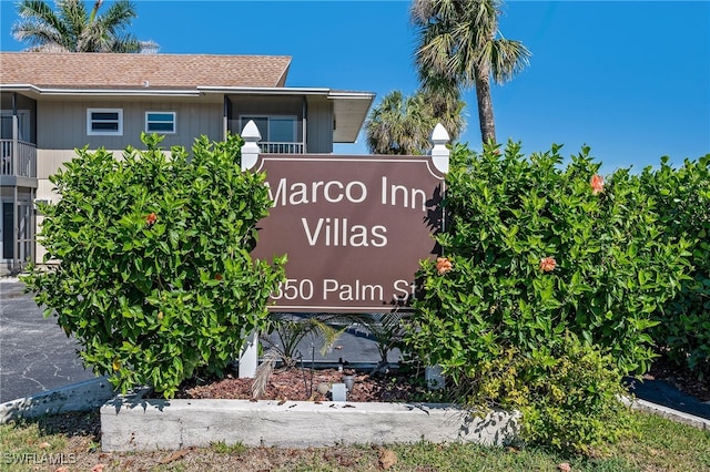 850 Palm St Unit C11, Marco Island, FL 34145 - view of community / neighborhood sign