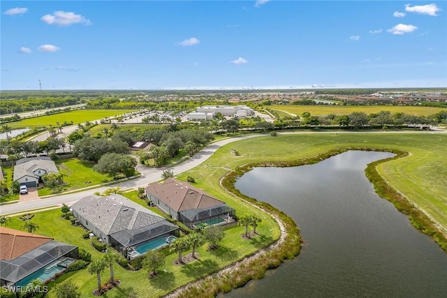 2703 Aviamar Cir, Naples, FL 34114 - aerial view of residential area with a nearby body of water