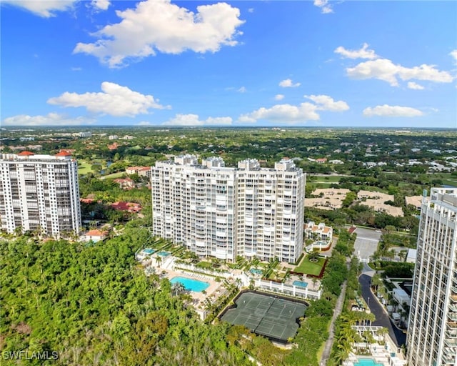 7117 Pelican Bay Blvd Unit 1903, Naples, FL 34108 - aerial view of a pool area