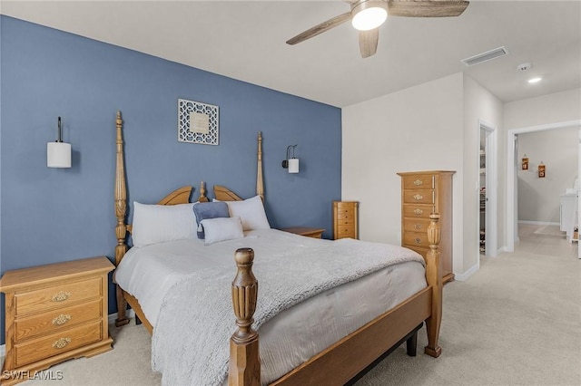 1700 SW 3rd St, Cape Coral, FL 33991 - carpeted bedroom with a ceiling fan and baseboards