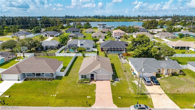 1700 SW 3rd St, Cape Coral, FL 33991 - aerial view of residential area featuring a large body of water