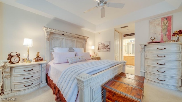 1133 Van Loon Commons Cir Unit 202, Cape Coral, FL 33909 - bedroom with carpet floors and ensuite bath