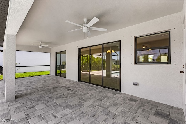 2510 SW 17th Ave, Cape Coral, FL 33914 - view of patio / terrace featuring ceiling fan