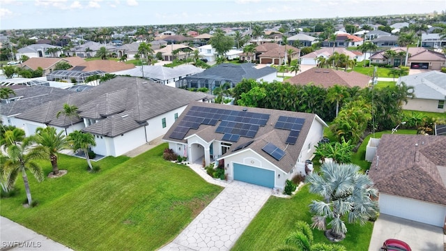 2127 SW 49th Ter, Cape Coral, FL 33914 - aerial perspective of suburban area