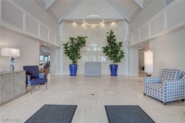 12170 Kelly Greens Blvd Unit 88, Fort Myers, FL 33908 - common area with high vaulted ceiling