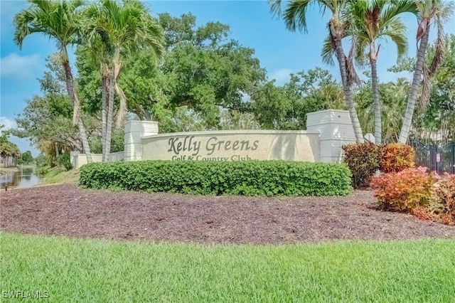 12170 Kelly Greens Blvd Unit 88, Fort Myers, FL 33908 - view of community sign