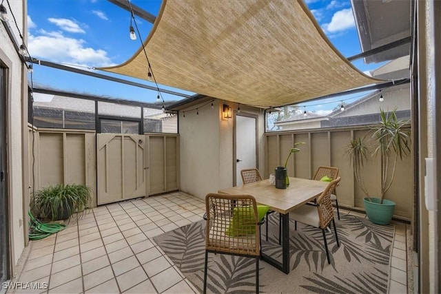 13405 Fox Chapel Ct, Fort Myers, FL 33919 - view of patio / terrace with outdoor dining area