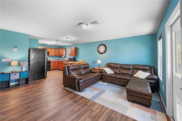 1100 NW 20th St, Cape Coral, FL 33993 - living room with light wood-type flooring