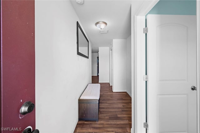 1100 NW 20th St, Cape Coral, FL 33993 - corridor featuring wood finished floors