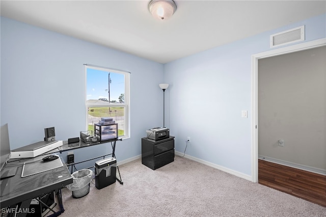 1100 NW 20th St, Cape Coral, FL 33993 - office area with carpet flooring and baseboards