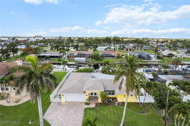 1442 Wellington Ct, Cape Coral, FL 33904 - aerial perspective of suburban area
