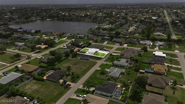605 SW 18th Ter, Cape Coral, FL 33991 - aerial view of property's location with nearby suburban area