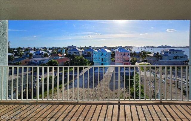 345 Mango St Unit 505, Fort Myers Beach, FL 33931 - balcony featuring a residential view