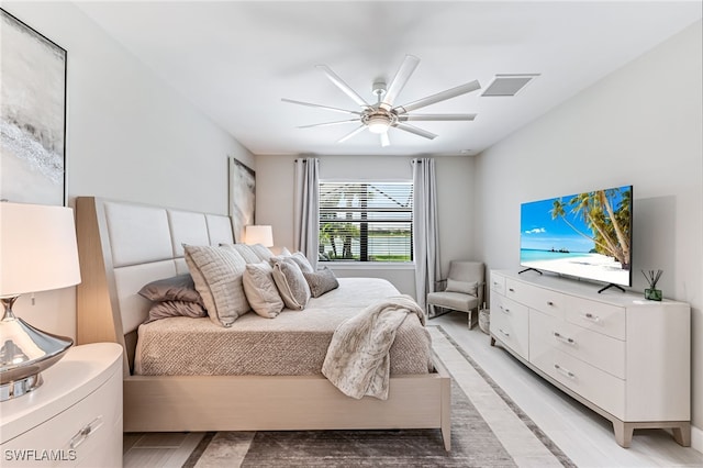 19604 Beechcrest Pl, Estero, FL 33928 - bedroom featuring a ceiling fan