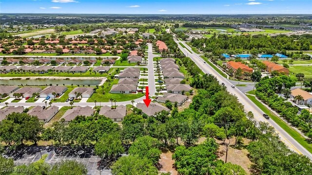 9059 Aegean Cir, Lehigh Acres, FL 33936 - aerial view of residential area