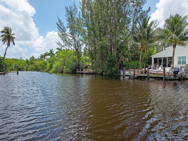 1486 13th Ave N, Naples, FL 34102 - dock with a water view