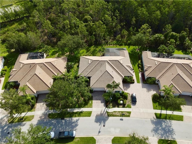11217 Suffield St, Fort Myers, FL 33913 - aerial view of a heavily wooded area