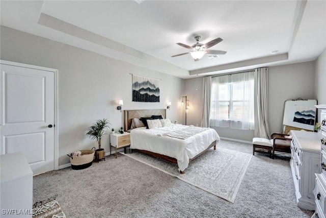 43837 Cattleman Dr, Punta Gorda, FL 33982 - bedroom featuring a raised ceiling and carpet flooring