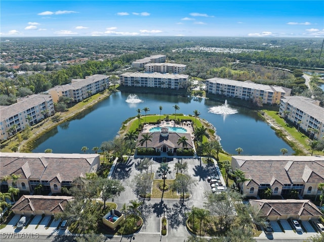 8550 Kingbird Loop Unit 629, Estero, FL 33967 - aerial view of a nearby body of water and apartment complex
