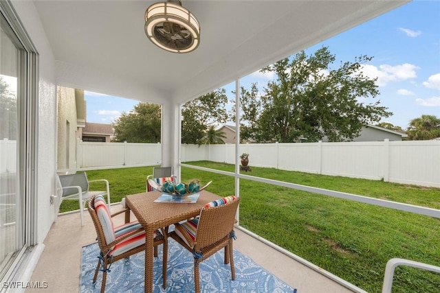 9795 Gladiolus Bulb Loop, Fort Myers, FL 33908 - view of sunroom