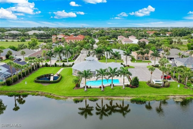 9795 Gladiolus Bulb Loop, Fort Myers, FL 33908 - aerial view of residential area with a nearby body of water