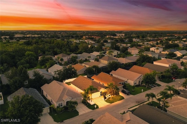 9795 Gladiolus Bulb Loop, Fort Myers, FL 33908 - aerial overview of property's location featuring nearby suburban area