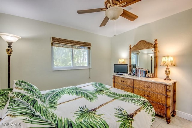 225 SW 43rd Ln, Cape Coral, FL 33914 - bedroom featuring multiple windows and ceiling fan