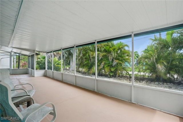 7434 Cares Away Park Cir, Bokeelia, FL 33922 - unfurnished sunroom with healthy amount of natural light