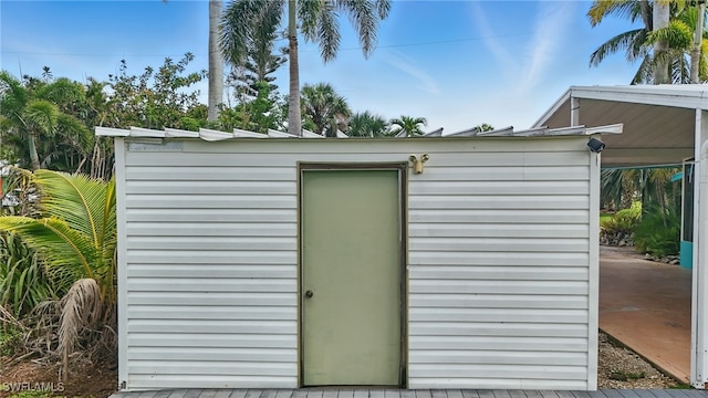7434 Cares Away Park Cir, Bokeelia, FL 33922 - view of shed