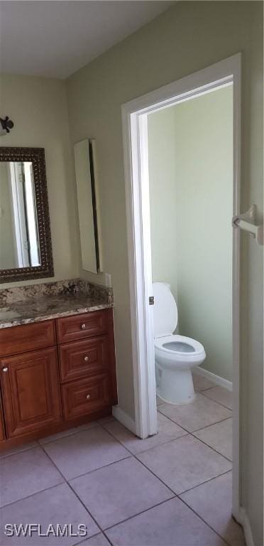 15539 Horseshoe Ln, Fort Myers, FL 33905 - bathroom with vanity and tile patterned floors