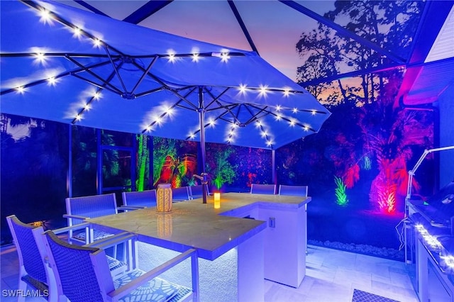 364 Logan Blvd S, Naples, FL 34119 - view of patio with outdoor dining space