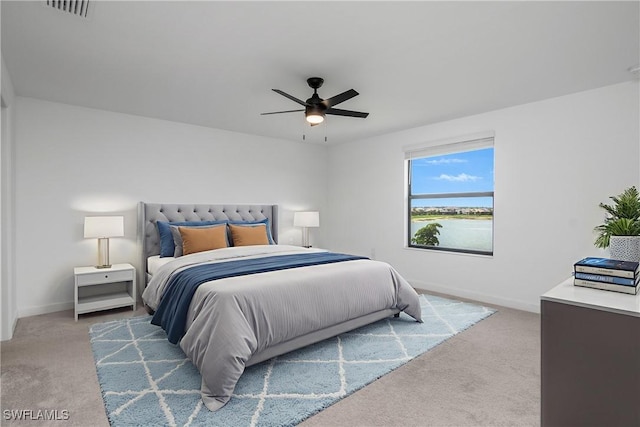 20028 Napa Loop, Estero, FL 33928 - bedroom featuring carpet and a ceiling fan
