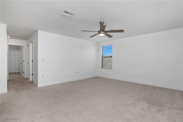 20028 Napa Loop, Estero, FL 33928 - spare room with ceiling fan and light carpet