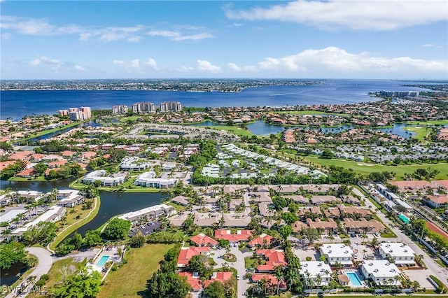 7208 Saint Anns Ct, Fort Myers, FL 33908 - aerial view of residential area featuring a large body of water