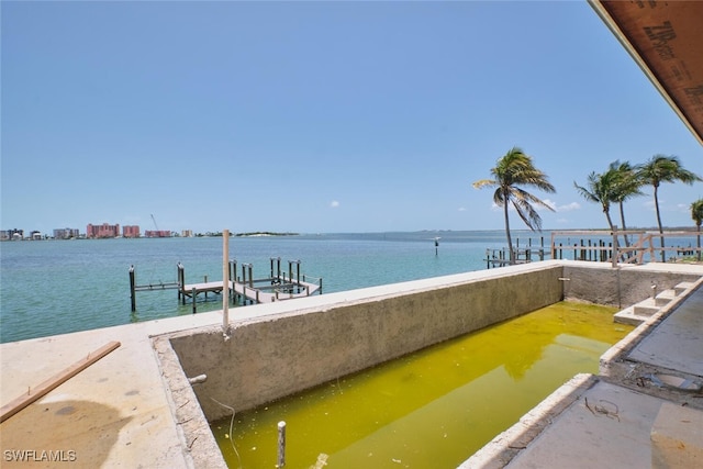 938 San Carlos Dr, Fort Myers Beach, FL 33931 - dock area with a water view
