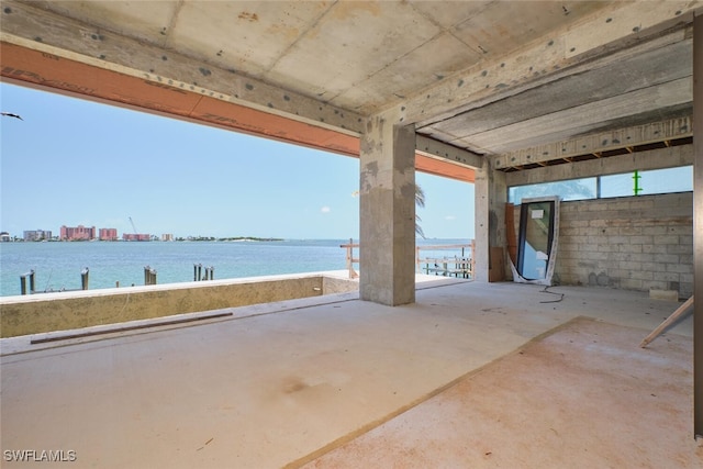938 San Carlos Dr, Fort Myers Beach, FL 33931 - view of patio / terrace featuring a water view