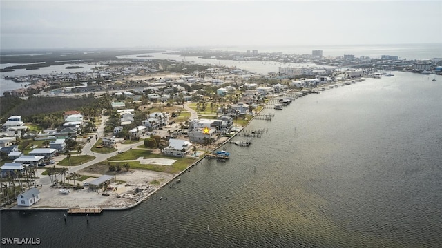 938 San Carlos Dr, Fort Myers Beach, FL 33931 - aerial view of property and surrounding area featuring a large body of water
