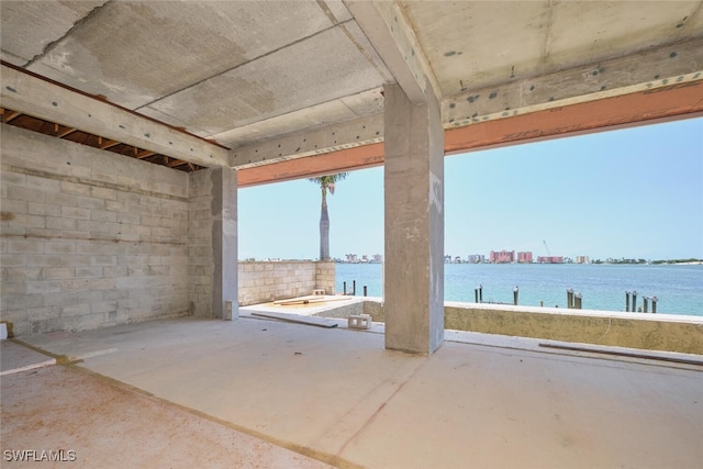 938 San Carlos Dr, Fort Myers Beach, FL 33931 - view of patio / terrace featuring a water view