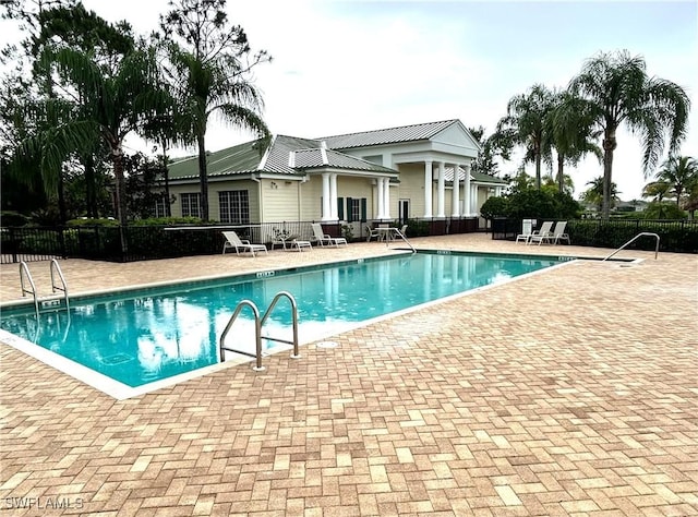 20608 Long Pond Rd, North Fort Myers, FL 33917 - community pool featuring a patio