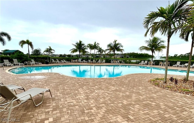20608 Long Pond Rd, North Fort Myers, FL 33917 - community pool with a patio area
